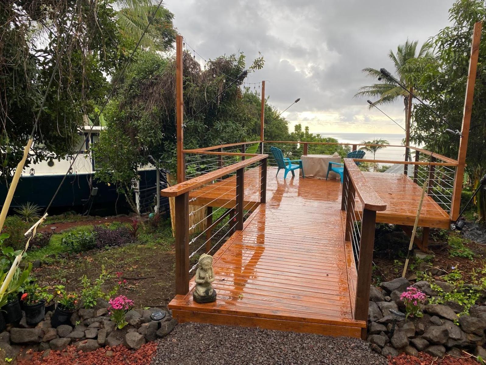 Cozy Jungle Boat Hideaway With Stunning Ocean View Βίλα Kealakekua Εξωτερικό φωτογραφία